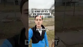New Soccer Stadium for Detroit City FC 🚨#soccer #detroit #uslchampionship #detroitsports #ussoccer