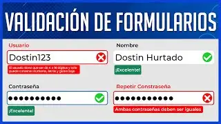 Aprende a Validar Formularios en HTML (Sin CSS ni JavaScript) - &iexcl;Muy F&aacute;cil!