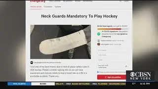 Thousands Sign Petition For Mandatory Neck Guards To Play Hockey
