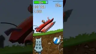 Hill Climb Racing Finger Screw | Epic Tricks & Pro Gameplay Shorts
