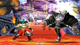 KRATOS VS IGNIZ! GoW vs KoF! THE BEST COMBAT EVER!