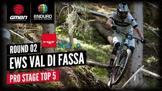 EWS Val Di Fassa Trentino Pro Stage Top 5 | Enduro World Series 2021 Round 2