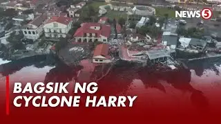 Cyclone Harry, nag iwan matinding pinsala sa Southern Italy