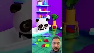 Cute cute panda #games #funny #panda #gameplay