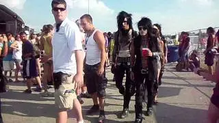 Black Veil Brides Vans Warped Tour 2011