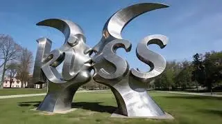Abstract metal art sculpture #sculpturefactory #aongking