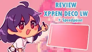 ✨Genshinizo a mi tableta! | REVIEW XPPEN DECO LW + Speedpaint