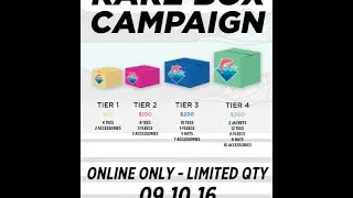Pink Dolphin  Rare Box Campaign 2016 Tier 4 Unboxing