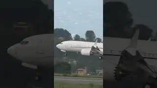 Alibaba Founder Jack Ma arrived in Tribhuvan International Airport in Private jet Boeing 737 Max