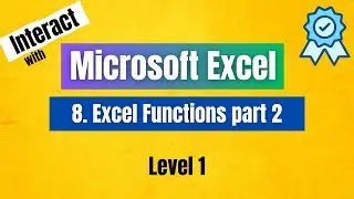 8 Excel Functions part 2
