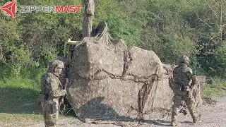 Zippermast 4 ISR: sensor mast technology for intelligence, surveillance and reconnaissance missions