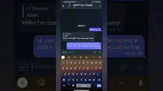 chatGPT API + Telegram bot demo | #c17hawke