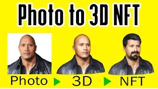 Make 3D NFT from a Photo for free