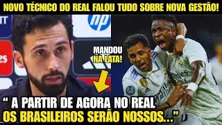🚨NOSSA! OLHA A FORTE DECLARAÇÃO DO NOVO TÉCNICO DO REAL SOBRE BRASILEIROS!