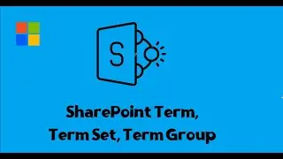 Create SharePoint Term, Term Set, Term Group