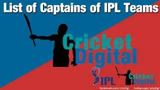IPL 2018 - All Teams Captains