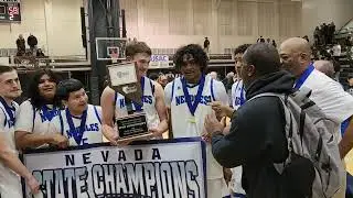 The Needles Mustangs capture the NIAA State Championship.