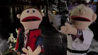 BACK TO THE FUTURE 88mph HANDFELLAS parody