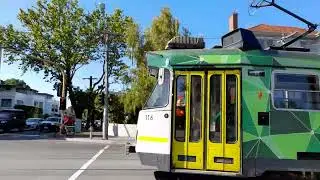 Z3 Class tram (116) departing Orrong Rd