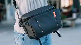 PGYTECH ONEMO SLING 7L-9L CAMERA BAG REVIEW! BIG STORAGE, EXPANDABLE POCKETS AND STYLISH LOOK!