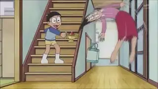 Doraemon - Tamako Nobi sucked into Lamp