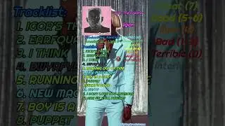 IGOR Album Ranking
