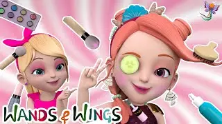 Beauty Salon Song | Princess Makeup Kit | Princess Songs - Wands and Wings