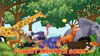 Песня &laquo;Звуки лесных животных&raquo; 🎶🦌 Изучайте животных с помощью радостных звуков 🐾🦊 Лучшее обучающее...