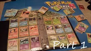 ASMR - Organizing My Pokemon Cards! Part 1