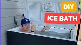 I built my own DIY Ice bath from a chest freezer and this is how I did it!