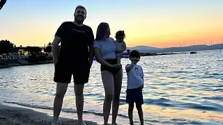 SIĞACIK HAZİRAN 2025 VLOG | DENİZ KUM GÜNEŞ ☀️🌊 SAHİL GÜNÜ