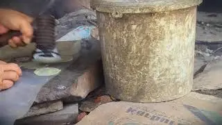 Satisfying Crushing: Making Traditional Chips by Hand _FarmersLife _Shorts