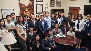 Asian Youth Voice Concerns with Congressmen on the Hill