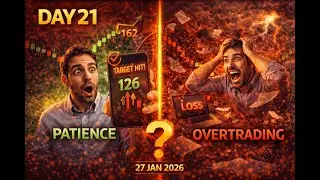 Day 21 NIFTY 50 Options Trading 😱 | Expiry Day Overtrading | One Mistake Changed Everything