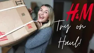 MUM FRIENDLY H&M TRY ON HAUL *Cosy Knitwear Only* | Winter 2020 Black Friday H&M Haul | HomeWithShan
