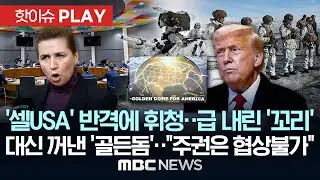 '셀USA' 덴마크 총반격에 트럼프 또 '타코'..또 꺼내든 '골든돔'..
