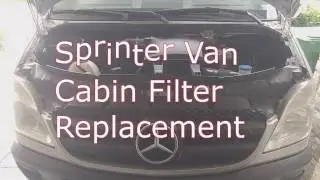 Sprinter Van Cabin Filter Replacement Mercedes Freightliner Dodge
