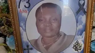 C&Eacute;R&Eacute;MONIE   FUN&Eacute;RAIRE   DE. Mee CHARITABLE  ALCIME   &Acirc;G&Eacute;E  DE. 73 ANS. R.I.P