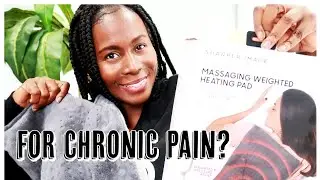 WHAT I USE FOR CHRONIC PAIN | Unboxing the Calming Heat Massage Weighted Heating Pad | ISOWA GALLERY