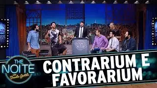 Contrarium e Favorarium: Os atrasados do ENEM | The Noite (15/11/17)