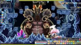 Dawn Warrior vs Horntail and Chaos Horntail