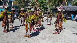 Aromot Island in Morobe Province of Papua New Guinea,  Sia dancer's.