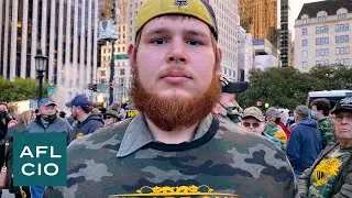 Striking UMWA Coal Miners Take Justice Fight to Wall Street | AFL-CIO Protest in NYC