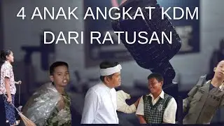 KDM mengangkat anak asuh dengan hati. #jabaristimewa  #bapakaing 