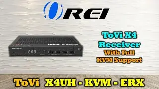Декодер ToVi 4K AV over IP &mdash; видеостена, матричная коммутация и KVM-управление | X4UH-KVM-ERX