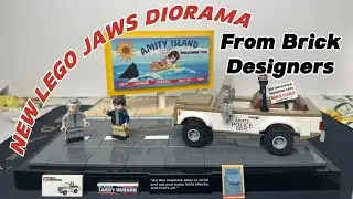 New Lego JAWS Diorama from Brick Designers