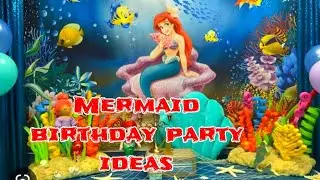 Mermaid birthday party ideas// Balloon decoration//