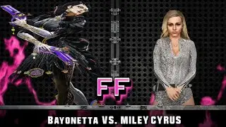 FF - Bayonetta vs Miley Cyrus - 1/30/26 WWE 2K23