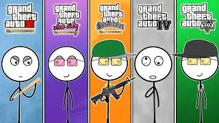 GTA vs GTA Gamers (BESTS: GTA 3 &rarr; GTA 5)
