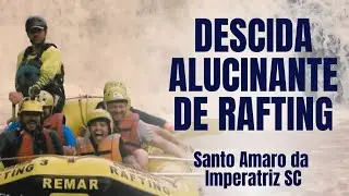 Descida nas corredeiras do rio cubat&atilde;o em Santo Amaro da Imperatriz SC - Apuama Rafting